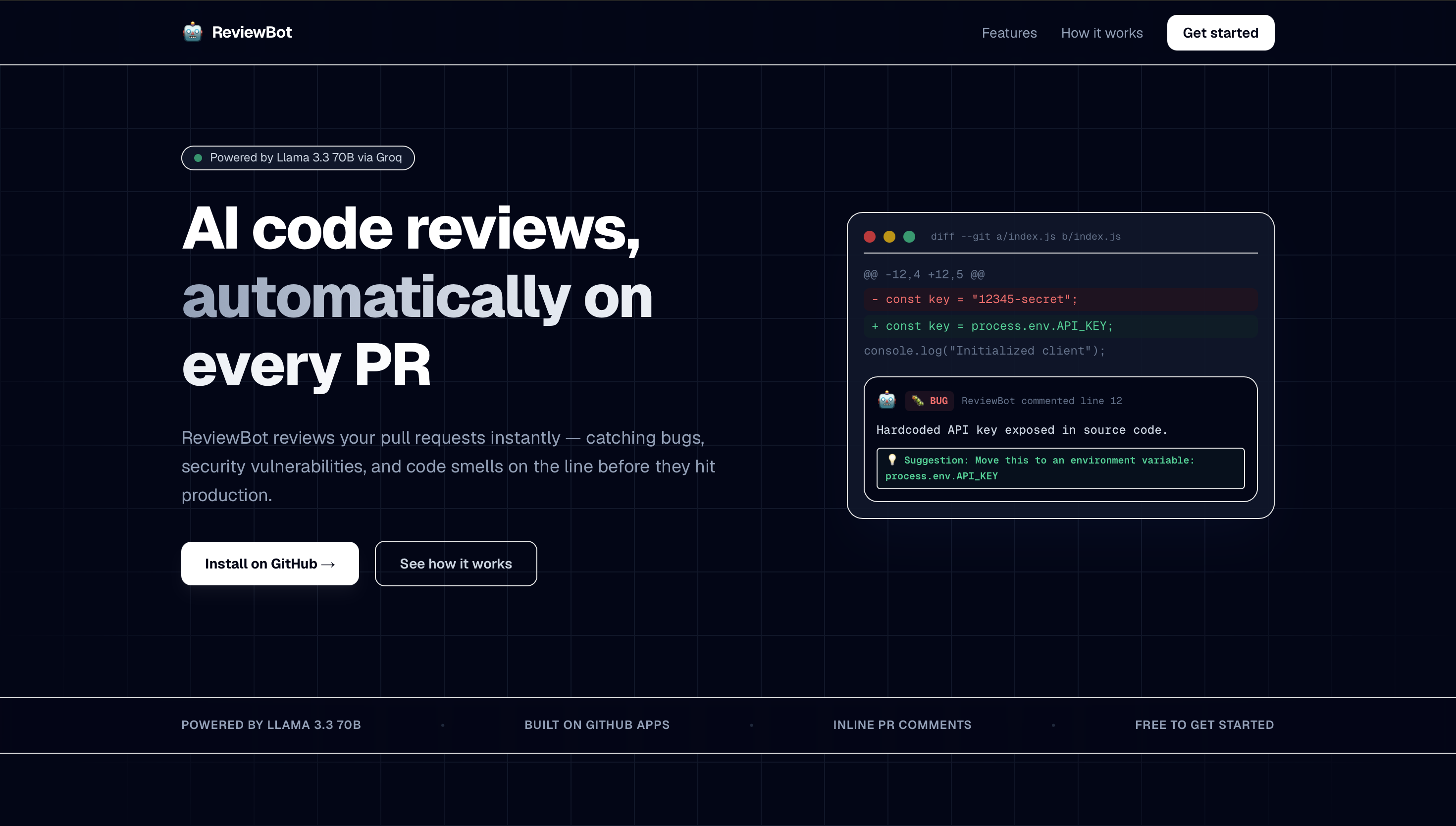 Review Bot Preview